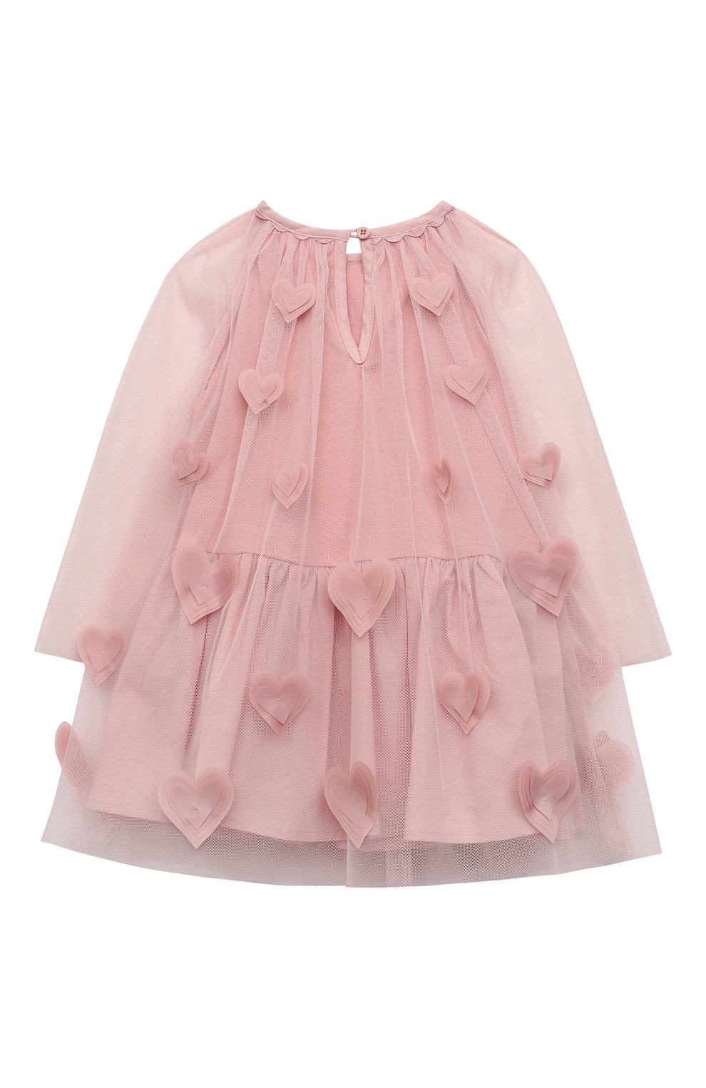 Платье STELLA MCCARTNEY светло-розового цвета по цене 10950 руб., арт. 603506/SRK26, фото 2 Платье STELLA MCCARTNEY, арт. 603506/SRK26, фото 2