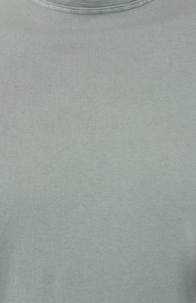 Хлопковая футболка FEDELI светло-зеленого цвета по цене 16150 руб., арт. 7UEF0113, фото 5 Хлопковая футболка FEDELI, арт. 7UEF0113, фото 5