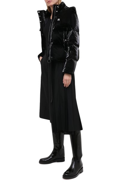 Пуховая куртка OFF-WHITE черного цвета по цене 128000 руб., арт. 0WEA213F20FAB0011000, фото 2 Пуховая куртка OFF-WHITE, арт. 0WEA213F20FAB0011000, фото 2