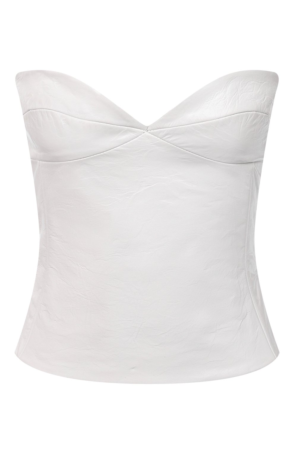 Кожаный топ-бюстье KHAITE, арт. 2183742/PRIM, фото 1