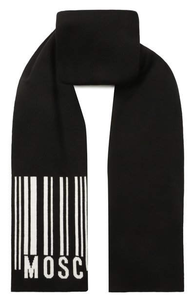 Мужской шерстяной шарф MOSCHINO, арт. 50352/M5865