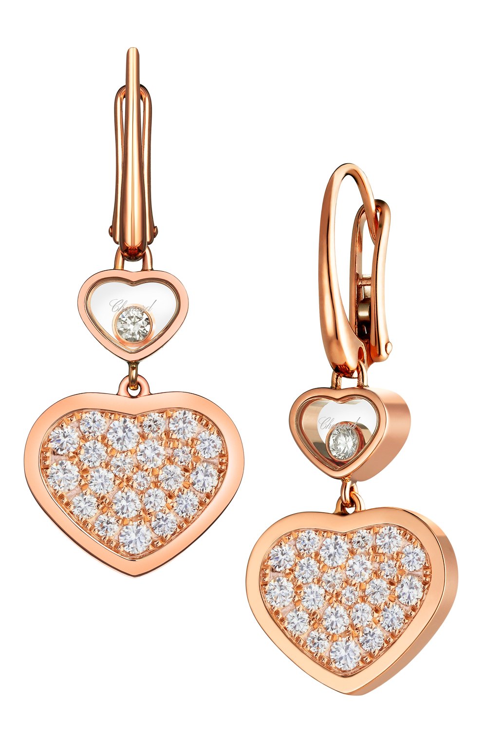 Серьги CHOPARD бесцветного цвета по цене 1521000 руб., арт. 837482-5009, фото 1 Серьги CHOPARD, арт. 837482-5009, фото 1