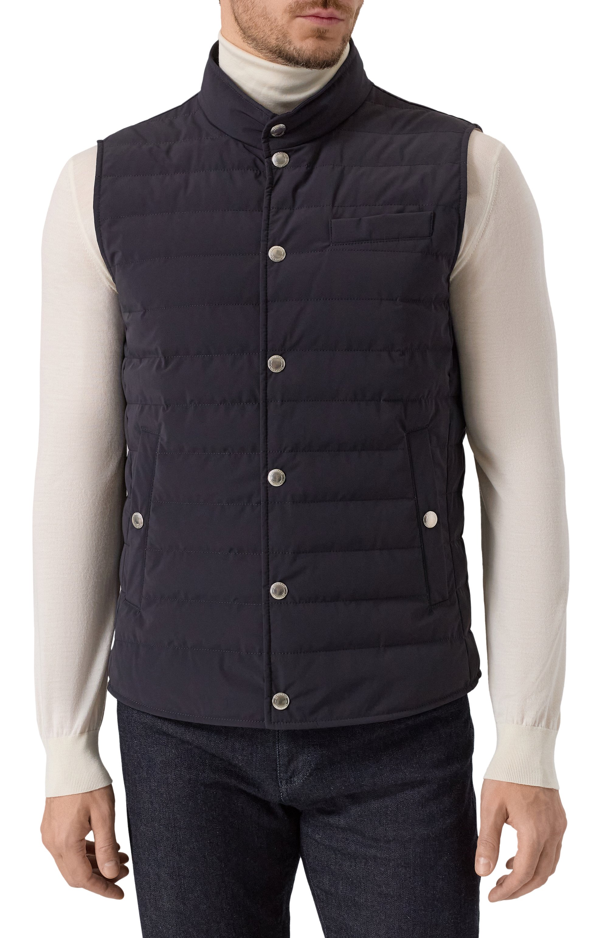 Пуховый жилет BRUNELLO CUCINELLI, арт. MM4911711, фото 3