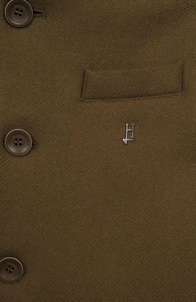 Шерстяное пальто HERNO, арт. GC000028B/33344/10-14, фото 3