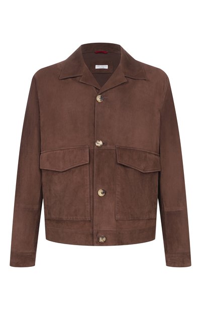 Мужская замшевая куртка BRUNELLO CUCINELLI, арт. MPCFN2064