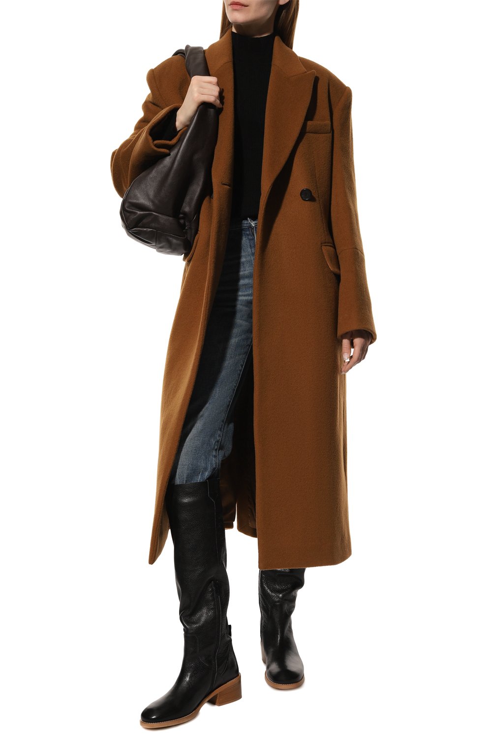 Кожаные сапоги sara NUDE OF SCANDINAVIA, арт. SAR064A/SARAT0GA/BLACK, фото 2