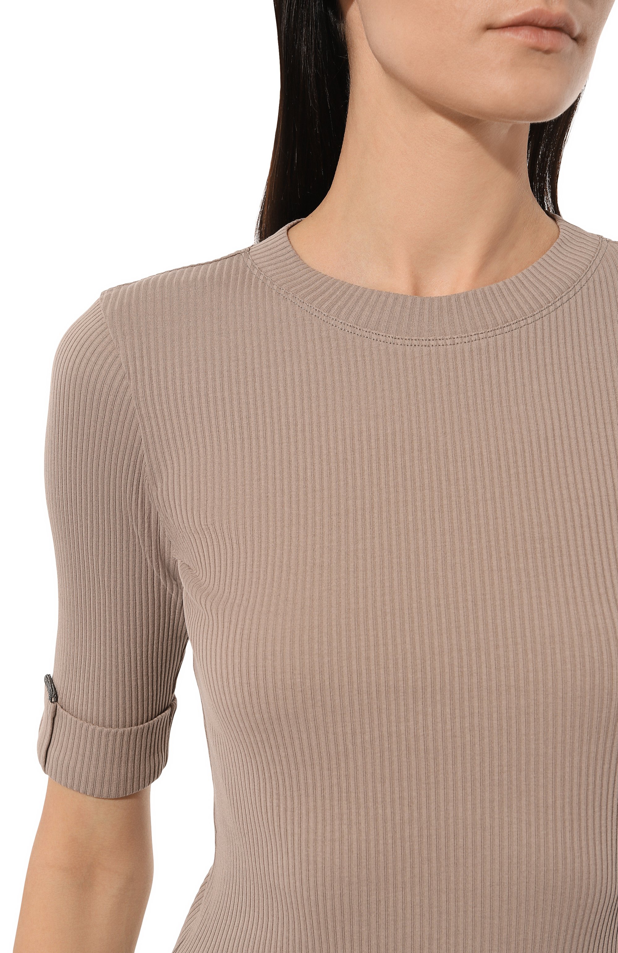 Хлопковый пуловер BRUNELLO CUCINELLI, арт. MH990BF200, фото 5