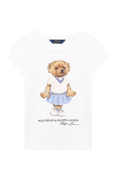 Хлопковая футболка POLO RALPH LAUREN, арт. 312743484, фото 1