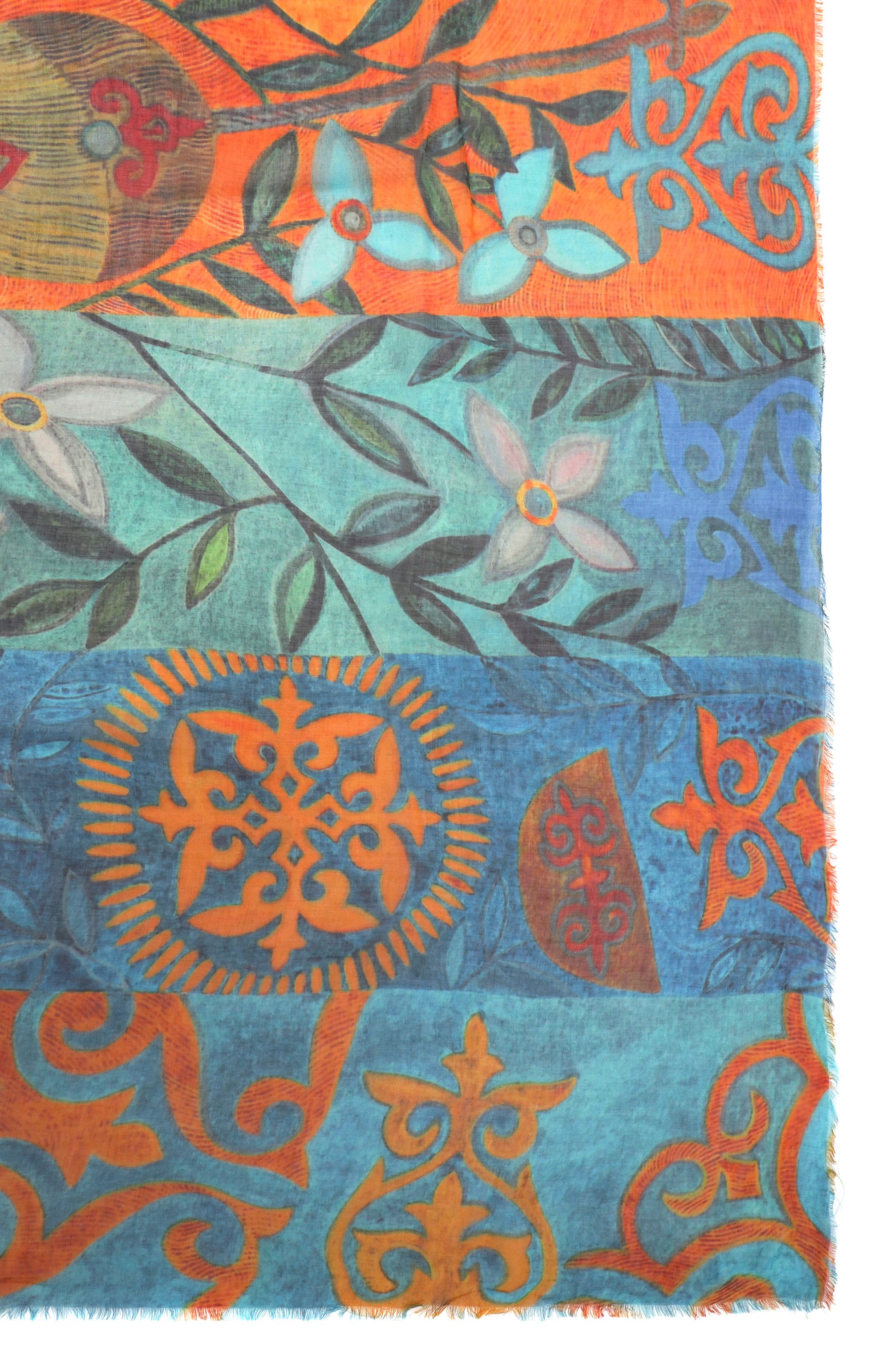 Шаль праздник весны GOURJI, арт. 91150222/442191117, фото 4