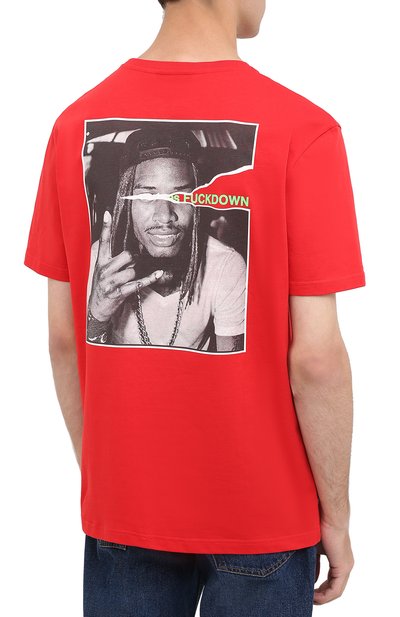 Хлопковая футболка COMME DES FUCKDOWN, арт. CDFU1077, фото 4