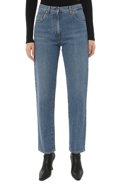Джинсы GUCCI синего цвета по цене 97920 руб., арт. 666841 XDBP5, фото 3 Джинсы GUCCI, арт. 666841 XDBP5, фото 3
