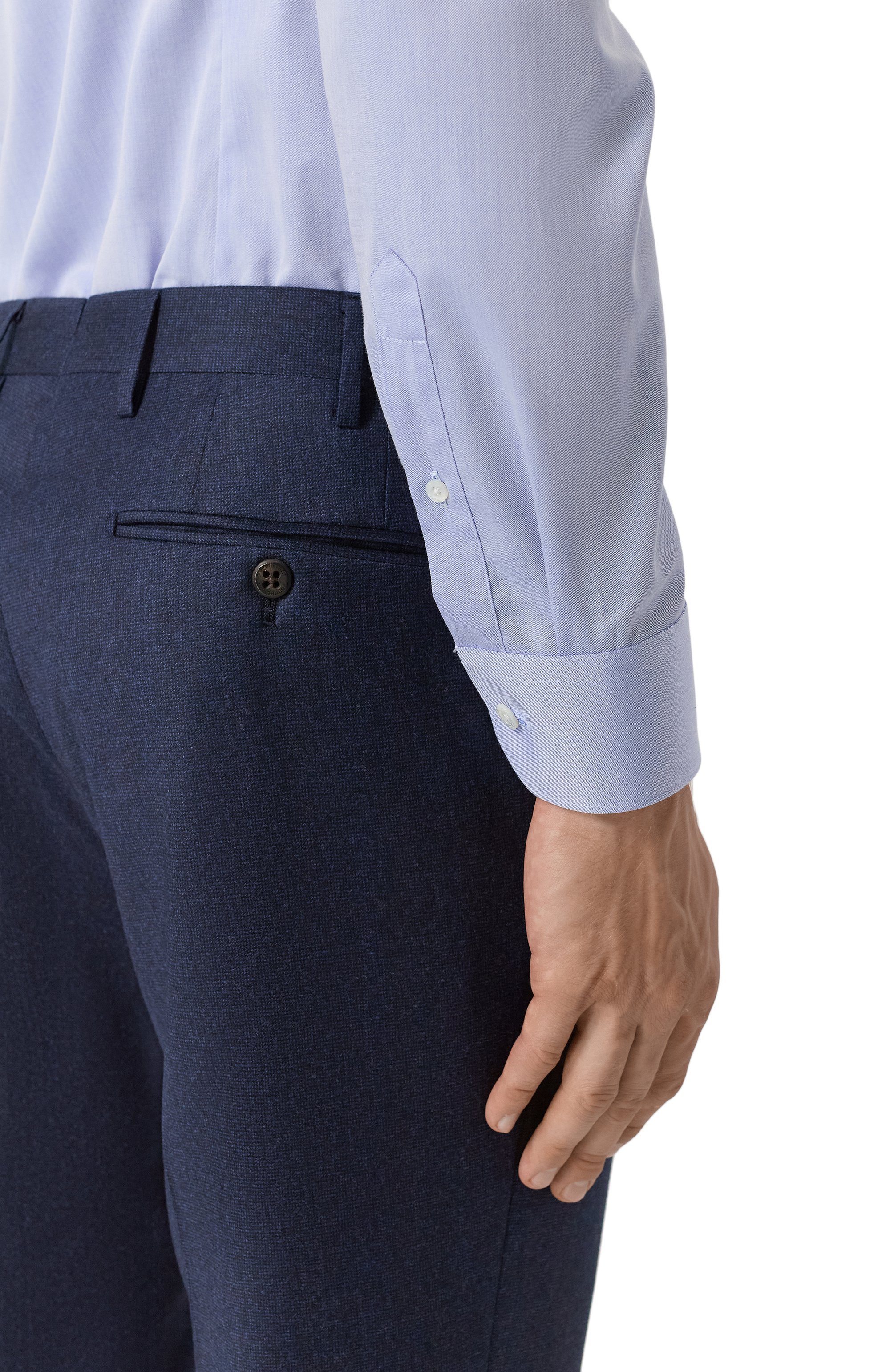 Хлопковая сорочка CORNELIANI, арт. 26P010-2611409, фото 5