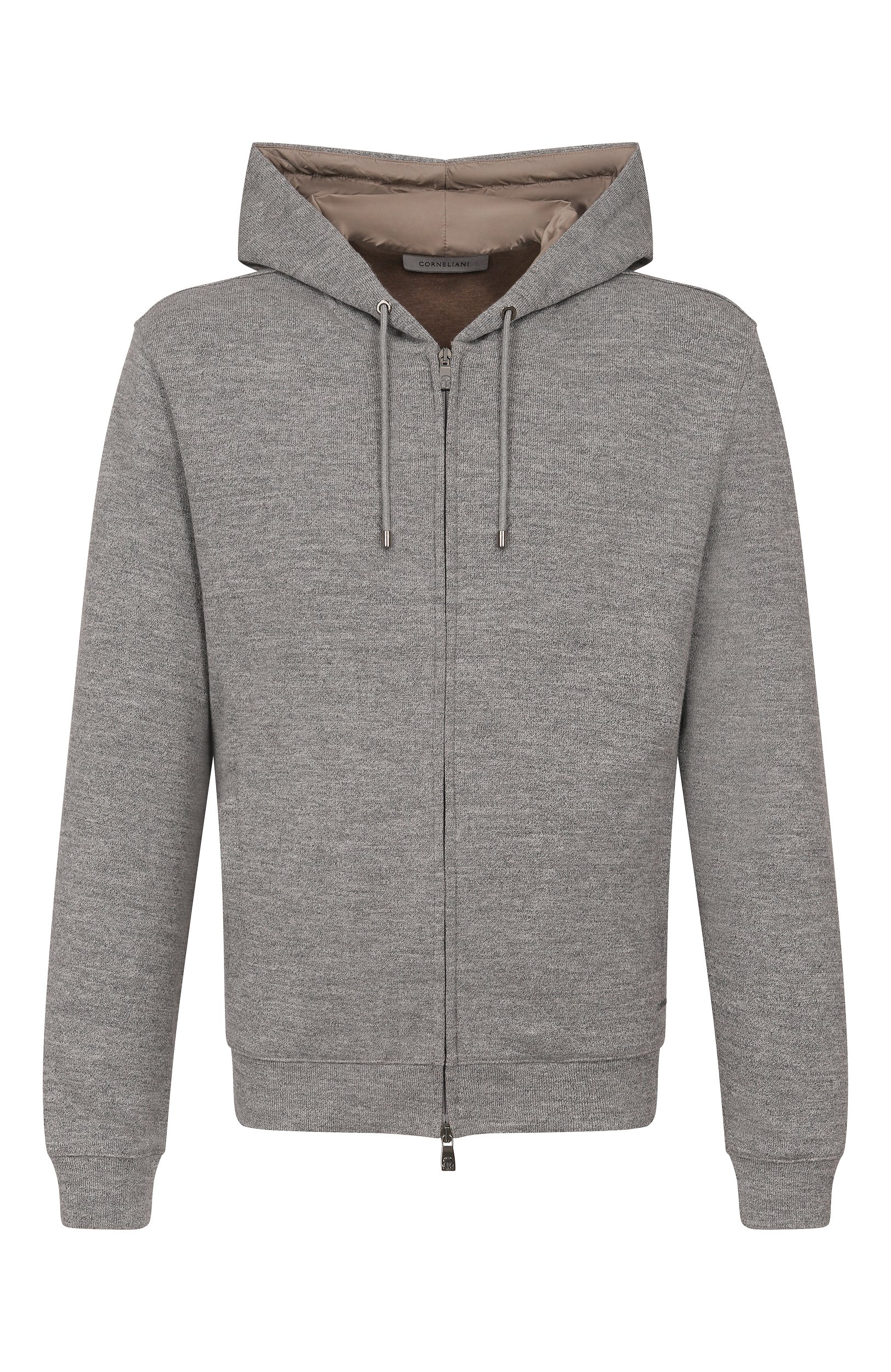 Толстовка из хлопка и шерсти CORNELIANI, арт. 28G568/2A25015, фото 1