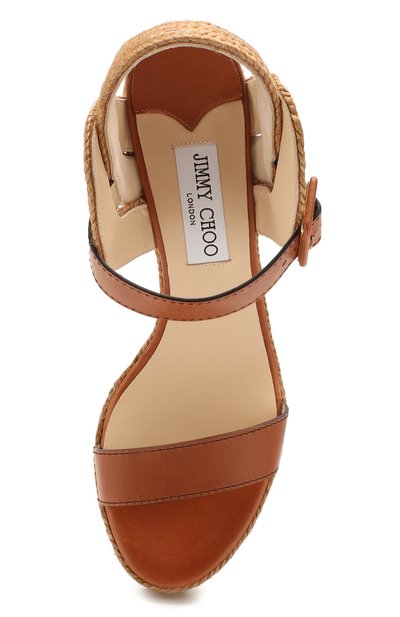 Кожаные босоножки delphi 100 JIMMY CHOO, арт. DELPHI 100/VA0, фото 5
