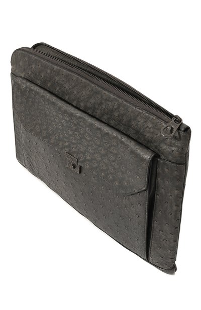 Футляр для документов из кожи страуса BOTTEGA VENETA, арт. 469130/VQ950, фото 3