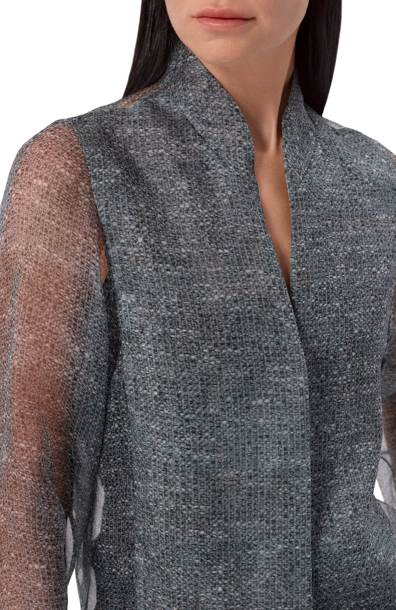 Шелковая блузка GIORGIO ARMANI, арт. GW003913/TE23102, фото 5