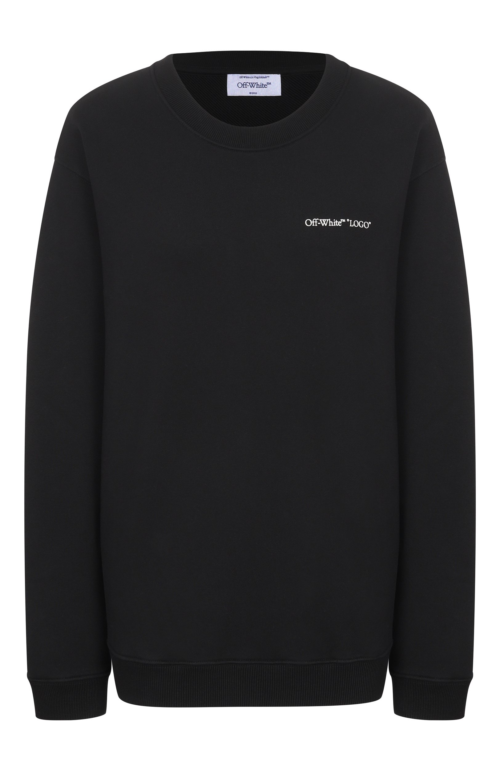 Хлопковы й свитшот OFF-WHITE, арт. 2FE00504T, фото 1