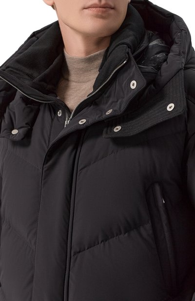 Пуховик KITON черного цвета по цене 683000 руб., арт. UGK211AK0269L, фото 5 Пуховик KITON, арт. UGK211AK0269L, фото 5