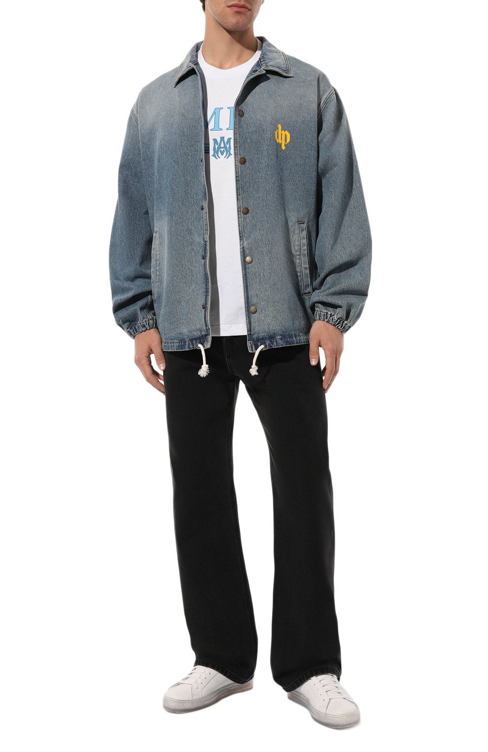 Хлопковая футболка AMIRI, арт. PS24MJL007, фото 2