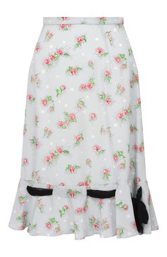 Шелковая юбка MIU MIU, арт. MG1321-1VOM-F0082, фото 1