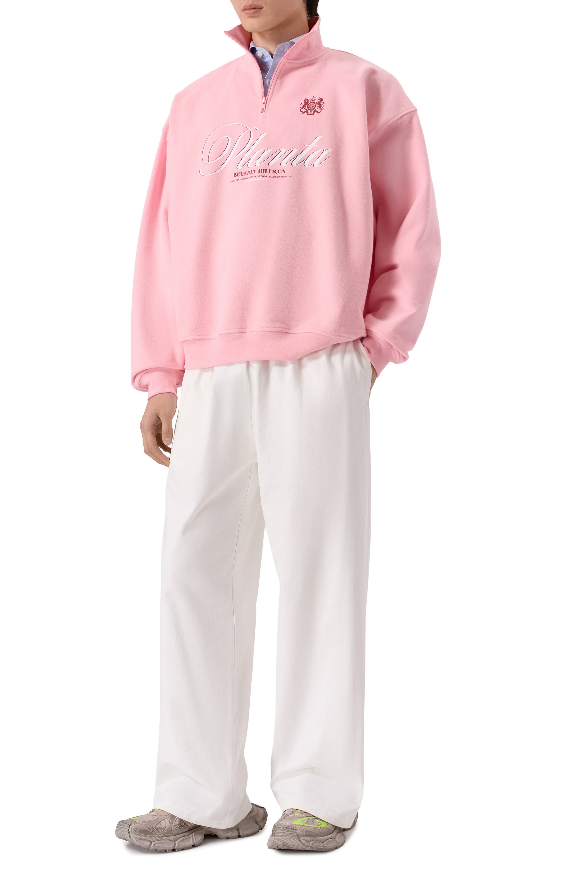 Хлопковые брюки PLANTA ROSA, арт. PR/P002/NP/300, фото 2