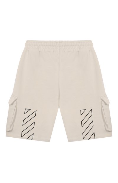 Хлопковые шорты-карго OFF-WHITE, арт. 0BCI005S25FLE001/4-12, фото 2