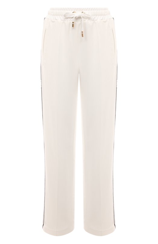 Брюки из вискозы Dolce & Gabbana FTCTWT/FUIAH Белый FTCTWT/FUIAH