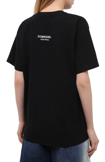 Хлопковая футболка DOMREBEL, арт. MICK/B0X T-SHIRT/W, фото 4