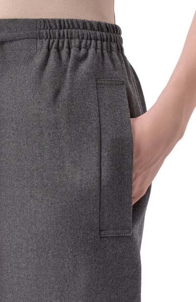 Шерстяные брюки LE17SEPTEMBRE, арт. LS2579PT002EGR, фото 5