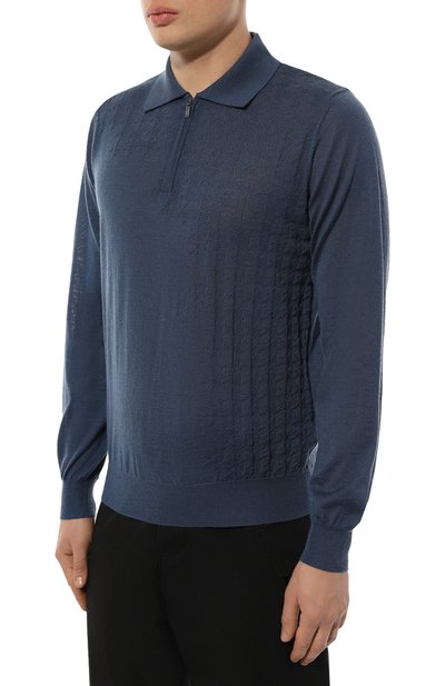 Поло из кашемира и шелка ZILLI, арт. KZP001M0330VPP000, фото 3