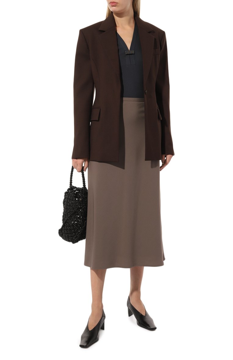 Хлопковый топ BRUNELLO CUCINELLI, арт. MPTC8BJ902, фото 2