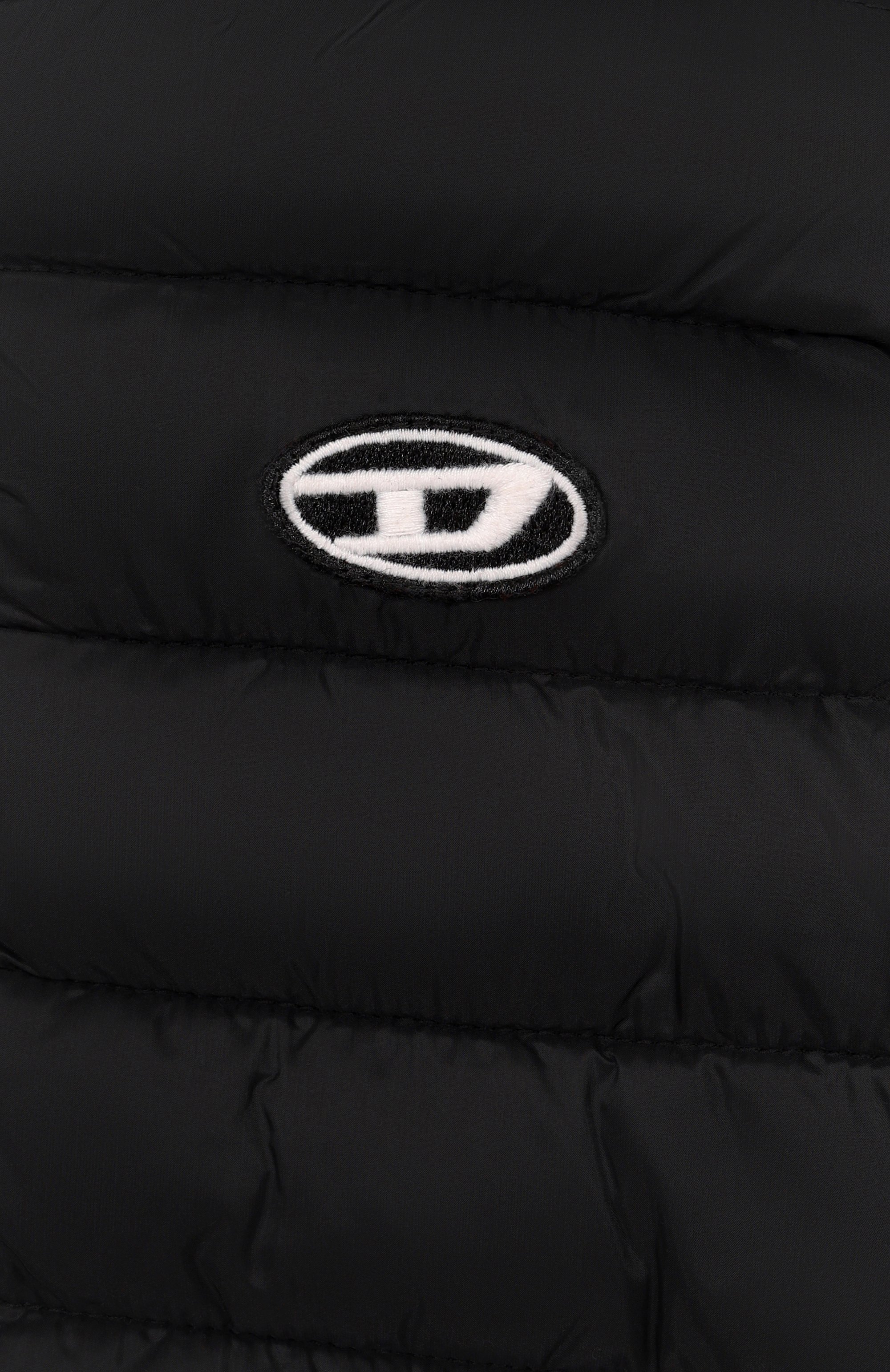 Утепленная куртка DIESEL черного цвета по цене 15750 руб., арт. J02695/KXBT0, фото 3 Утепленная куртка DIESEL, арт. J02695/KXBT0, фото 3