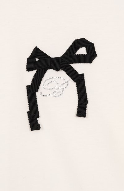 Хлопковая футболка BLUMARINE, арт. BFTS0110/JF054/6-12A, фото 3