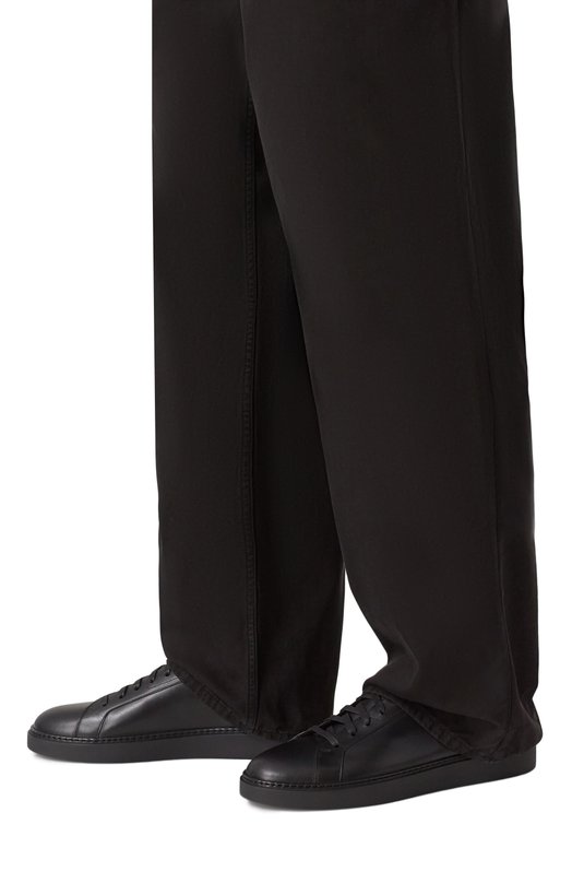 Кожаные кеды Magnanni 24720/B0WEN Чёрный  24720/B0WEN Фото 3