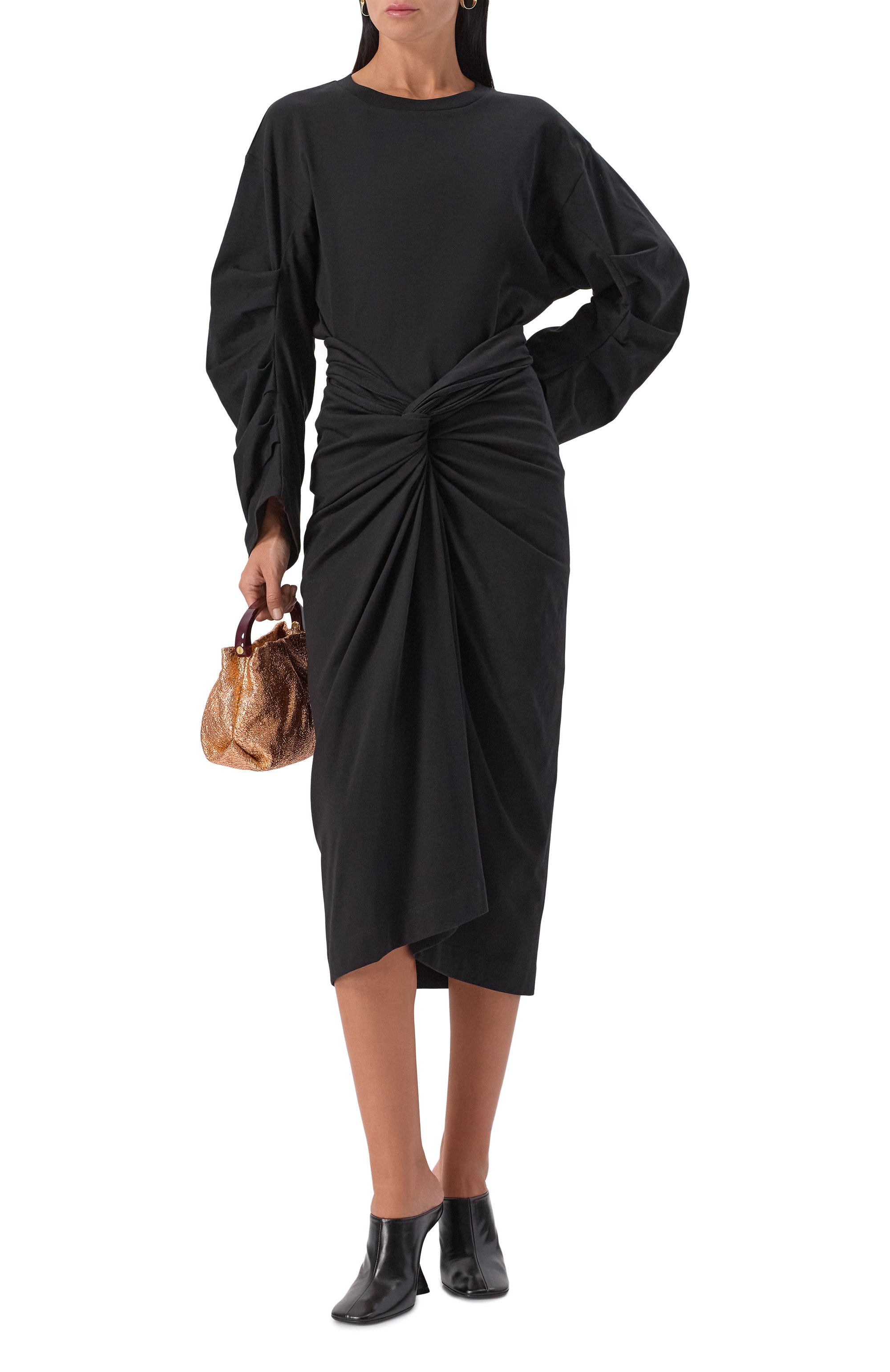 Хлопковая юбка DRIES VAN NOTEN, арт. 011112-2603-900, фото 2