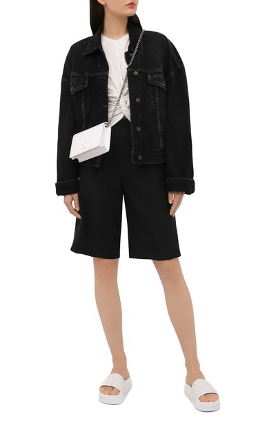 Кожаные шлепанцы pool fun donna CHRISTIAN LOUBOUTIN, арт. 3190690/P00L FUN D0NNA FLAT, фото 2