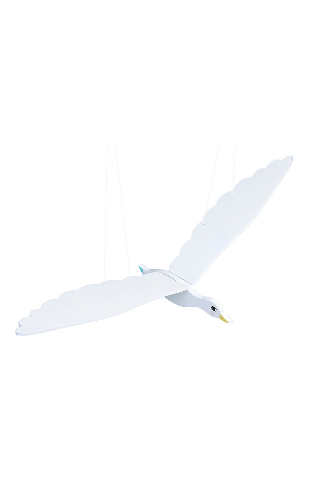 Декор для детской мобиль гусь VILAC белого цвета по цене 8950 руб., арт. 8549, фото 2 Декор для детской мобиль гусь VILAC, арт. 8549, фото 2