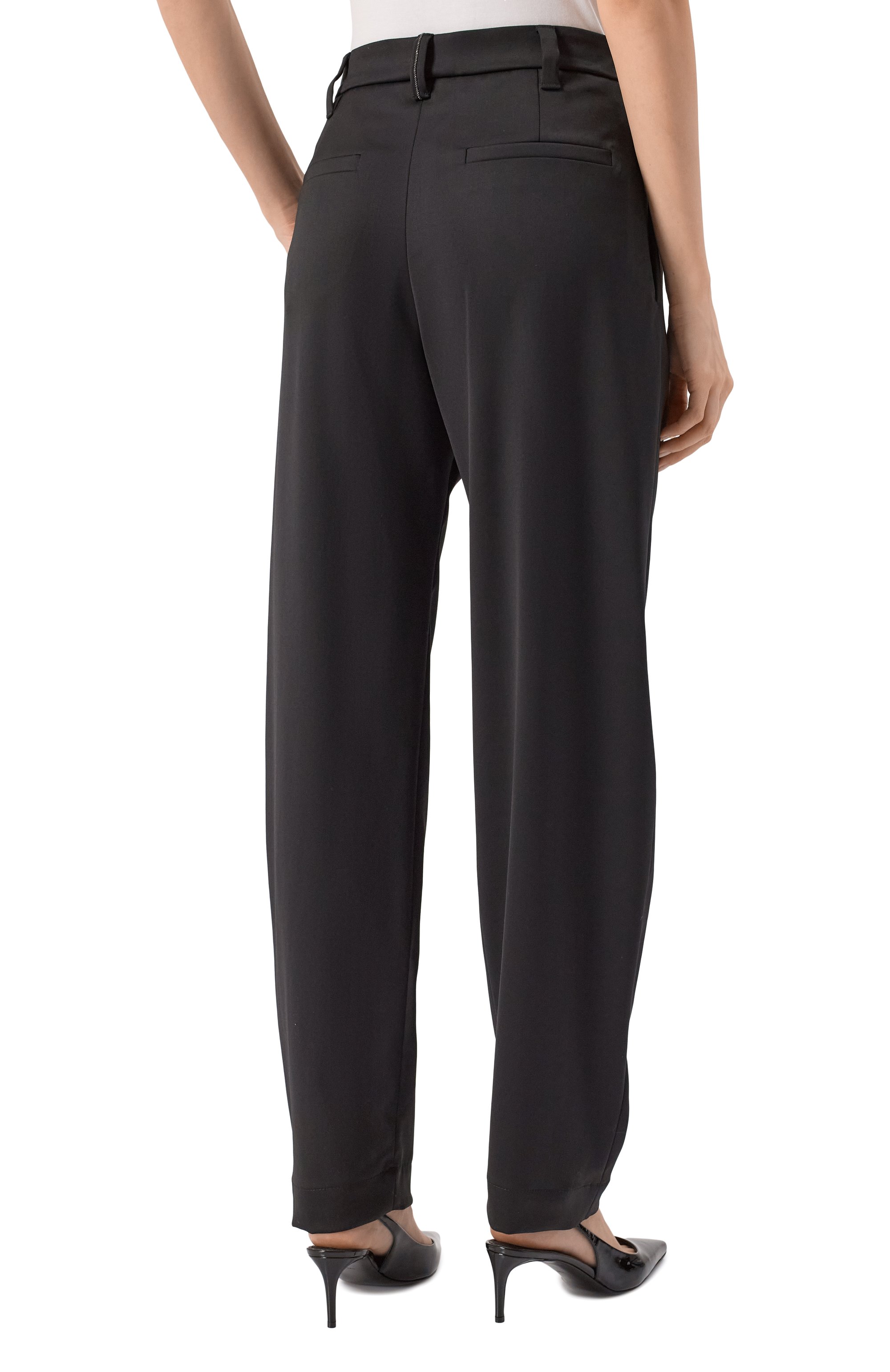 Шерстяные брюки BRUNELLO CUCINELLI, арт. MB166P9007, фото 4