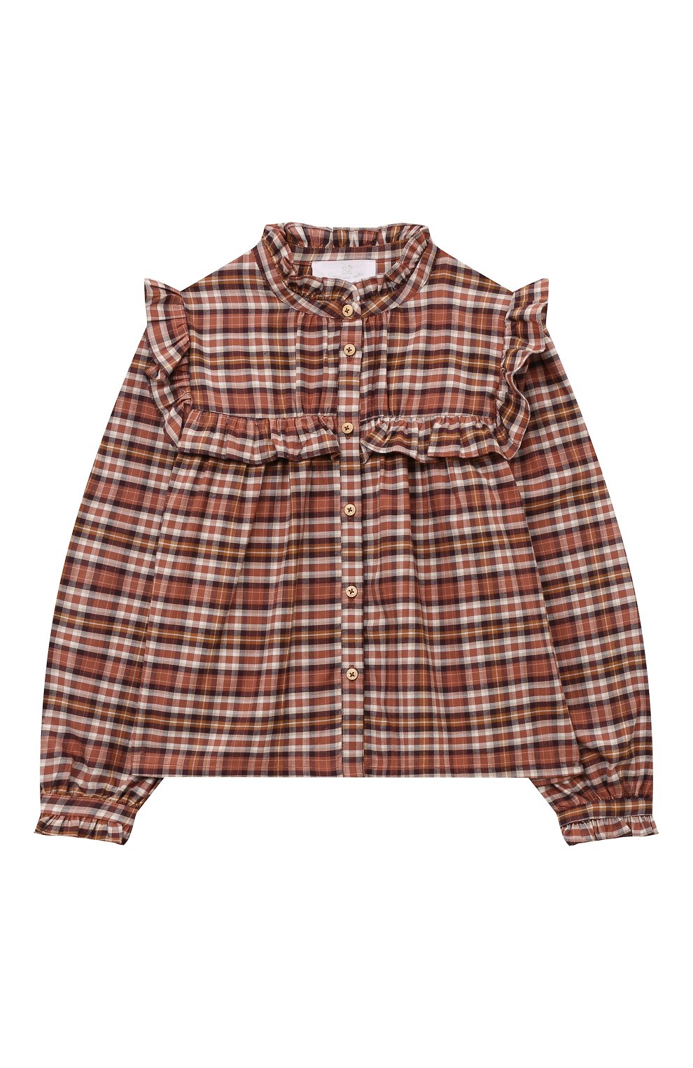 Хлопковая блузка C`ERA UNA VOLTA, арт. AW24SI01941, фото 1