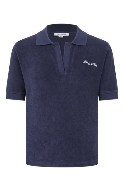 Женское хлопковое поло SPORTY AND RICH, арт. T0001712326BL132