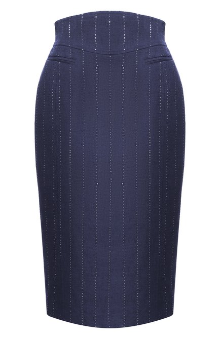 Женская юбка изо льна и шерсти KITON, арт. D61220K0940
