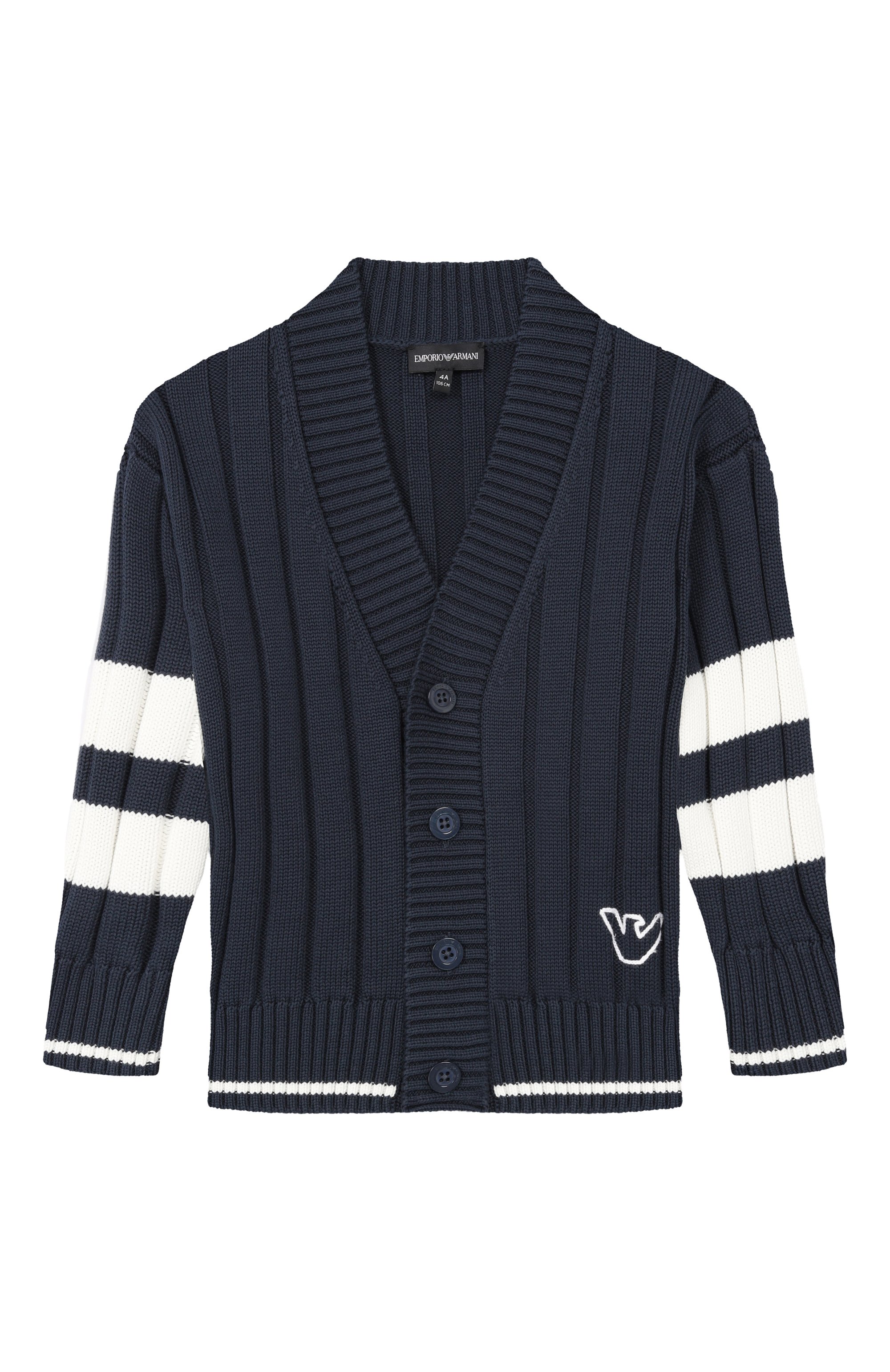 Хлопковый кардиган EMPORIO ARMANI, арт. EB001241/AF23416, фото 1