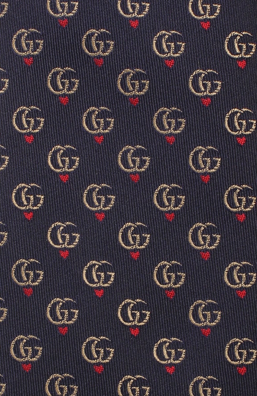 Шелковый галстук GUCCI синего цвета по цене 16600 руб., арт. 571789/4E002, фото 3 Шелковый галстук GUCCI, арт. 571789/4E002, фото 3