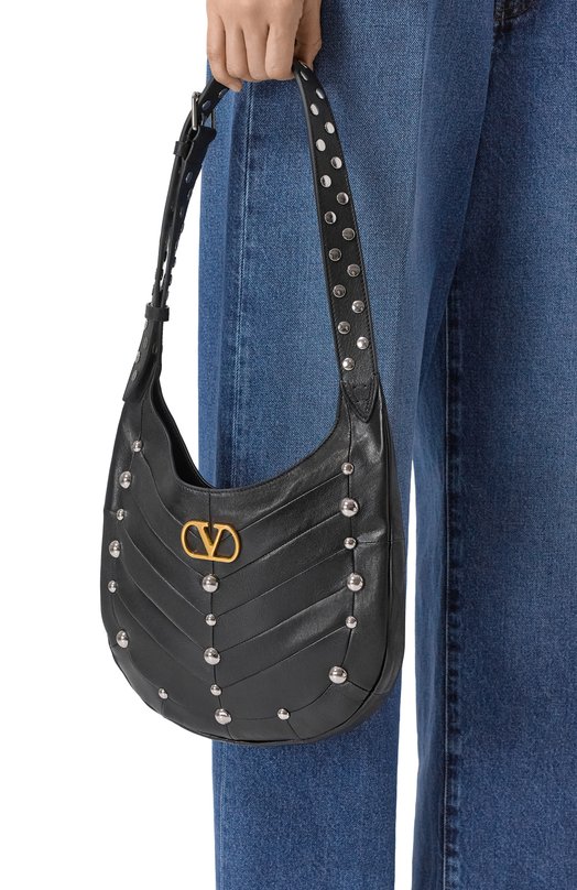 Сумка Hoboho Valentino 7W0B0S63/PXJ Чёрный  7W0B0S63/PXJ Фото 2