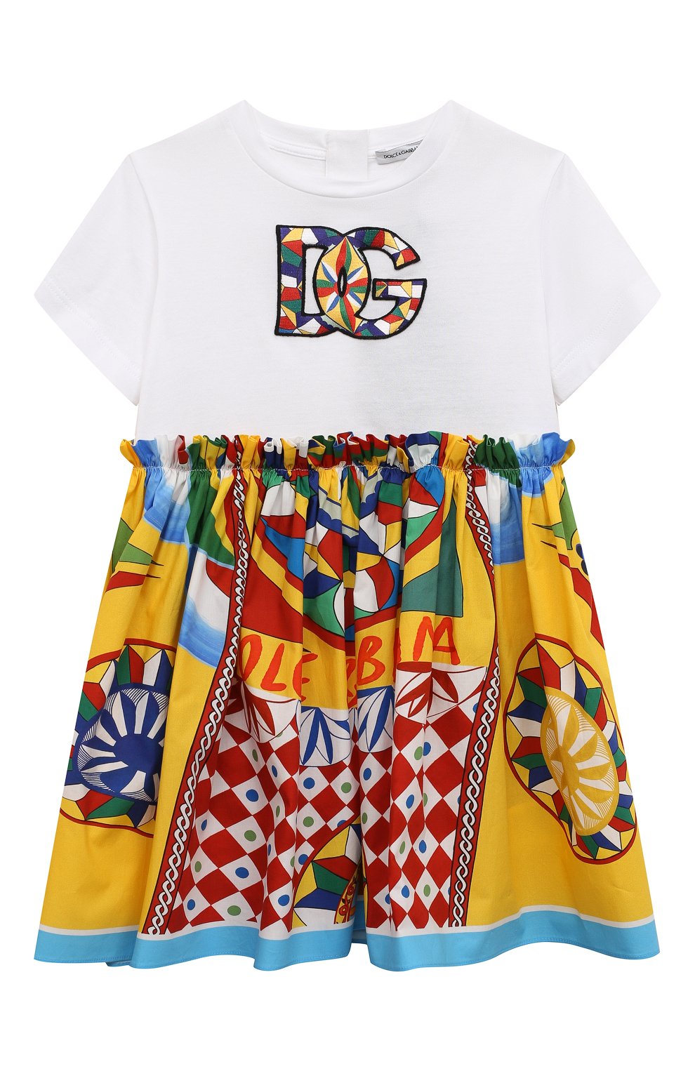 Хлопковое платье DOLCE & GABBANA, арт. L5JD7B/G7J9J/2-6, фото 1