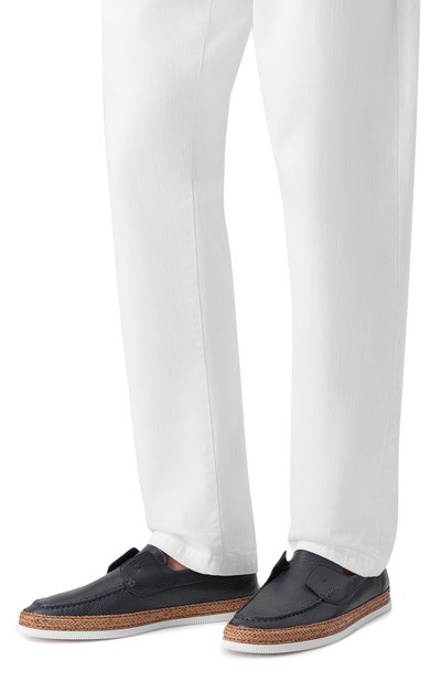 Кожаные лоферы ZILLI, арт. H0206AM1947VPAP01, фото 3