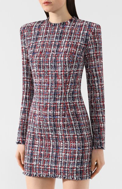 Буклированное платье BALMAIN, арт. RF26139/C049, фото 3