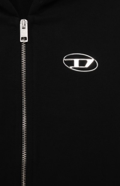 Хлопковая толстовка DIESEL, арт. J02244/KYAVF, фото 3