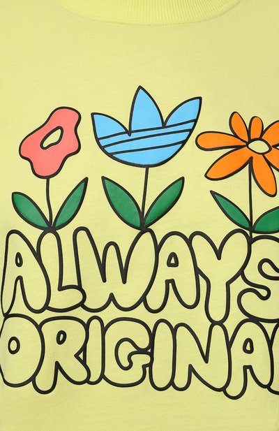 Хлопковый лонгслив ADIDAS ORIGINALS, арт. HC5428, фото 5