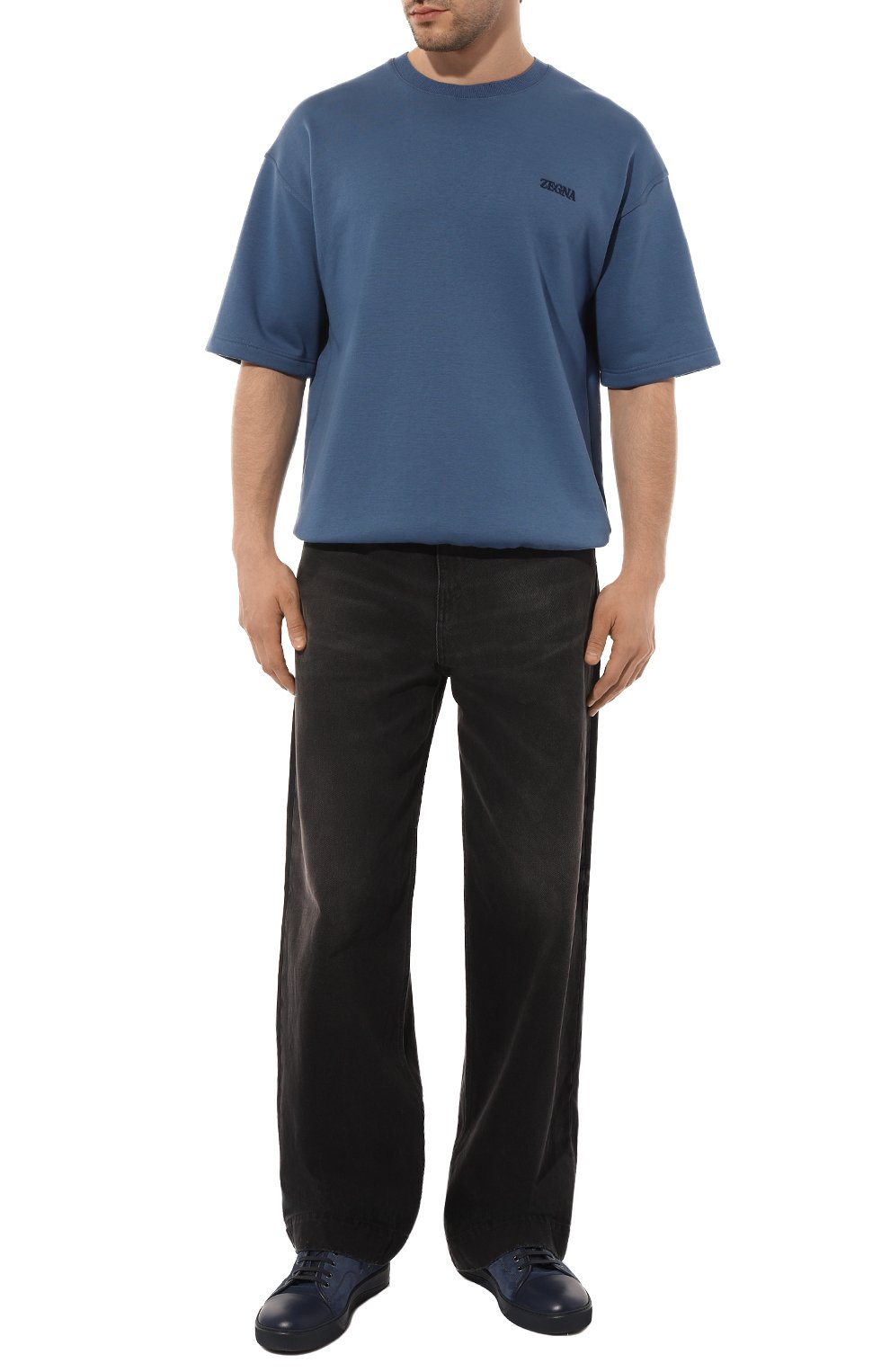 Хлопковый свитшот ZEGNA, арт. N6ML11760, фото 2